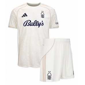 Billiga Nottingham Forest Oleksandr Zinchenko #35 Bortatröja Barn 2025-26 Kortärmad (+ Korta byxor)